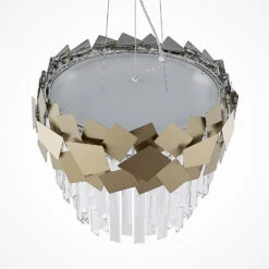 Lucande Miraia Kristall-Hängeleuchte, Gold -Lucande 9923031 5