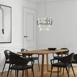 Lucande Miraia Kristall-Hängeleuchte, Verspiegelt 13 Lucande Miraia Kristall-Hängeleuchte, Verspiegelt -Lucande 9923032 2