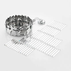 Lucande Miraia Kristall-Hängeleuchte, Verspiegelt 18 Lucande Miraia Kristall-Hängeleuchte, Verspiegelt -Lucande 9923032 7