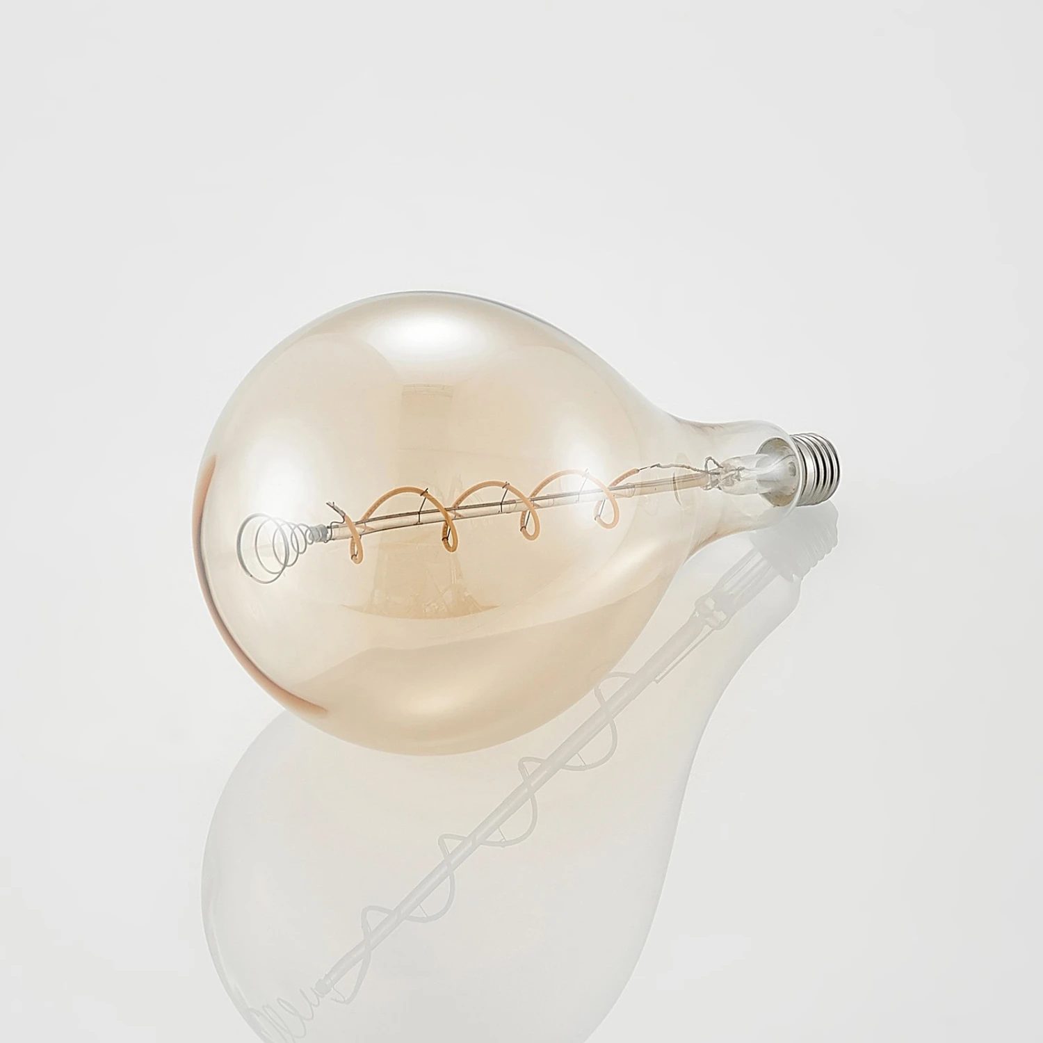 Lucande LED-Lampe E27 A160 4W 2.700K Dimmbar Amber 7 Lucande LED-Lampe E27 A160 4W 2.700K Dimmbar Amber – Bild 5