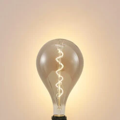 Lucande LED-Lampe E27 A160 4W 1.800K Dimmbar Smoke -Lucande 9927014 2