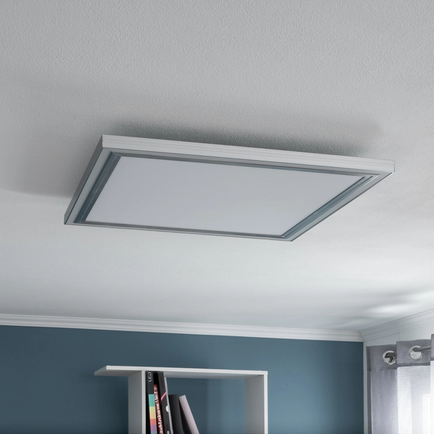 Lucande Melistro LED-Deckenlampe, RGB, Eckig 4 Lucande Melistro LED-Deckenlampe, RGB, Eckig – Bild 2