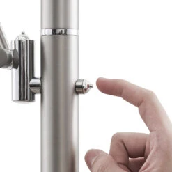 Lucande Journi LED-Stehleuchte, Nickel -Lucande 9940001 7