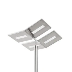 Lucande Hadlee LED-Stehleuchte, Nickel -Lucande 9940004 6