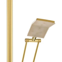Lucande Hadlee LED-Stehleuchte, Messing -Lucande 9940005 4