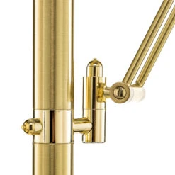 Lucande Hadlee LED-Stehleuchte, Messing -Lucande 9940005 5