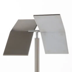 Lucande Kamari LED-Stehlampe Nickel M. Lesearm -Lucande 9940011 5