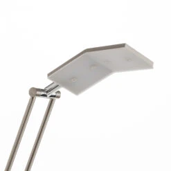 Lucande Kamari LED-Stehlampe Nickel M. Lesearm -Lucande 9940011 6