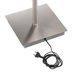 Lucande Kamari LED-Stehlampe Nickel M. Lesearm -Lucande 9940011 7