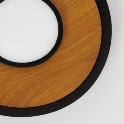 Lucande Merilla Deckenleuchte, Furnierholz -Lucande 9951106 6