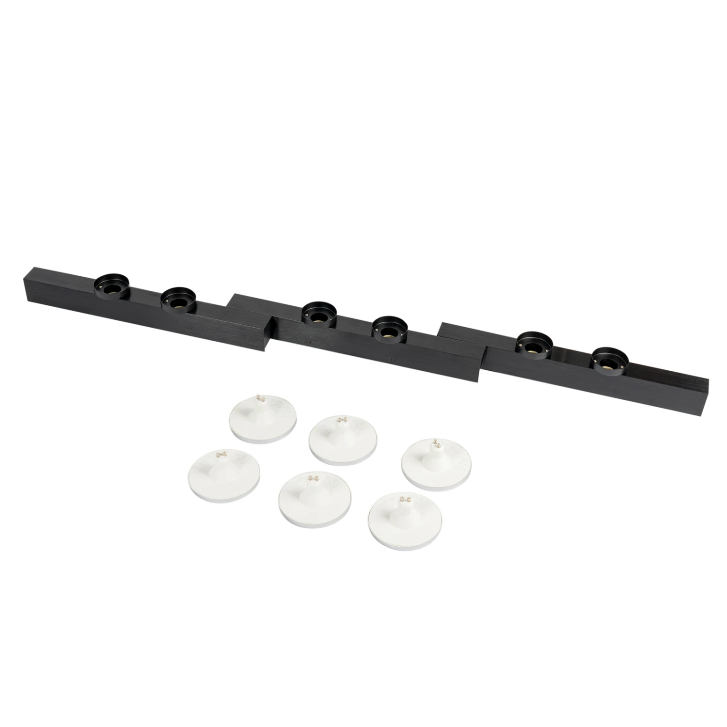 Lucande Kellino Deckenleuchte, 6-flammig, Schwarz 11 Lucande Kellino Deckenleuchte, 6-flammig, Schwarz – Bild 9