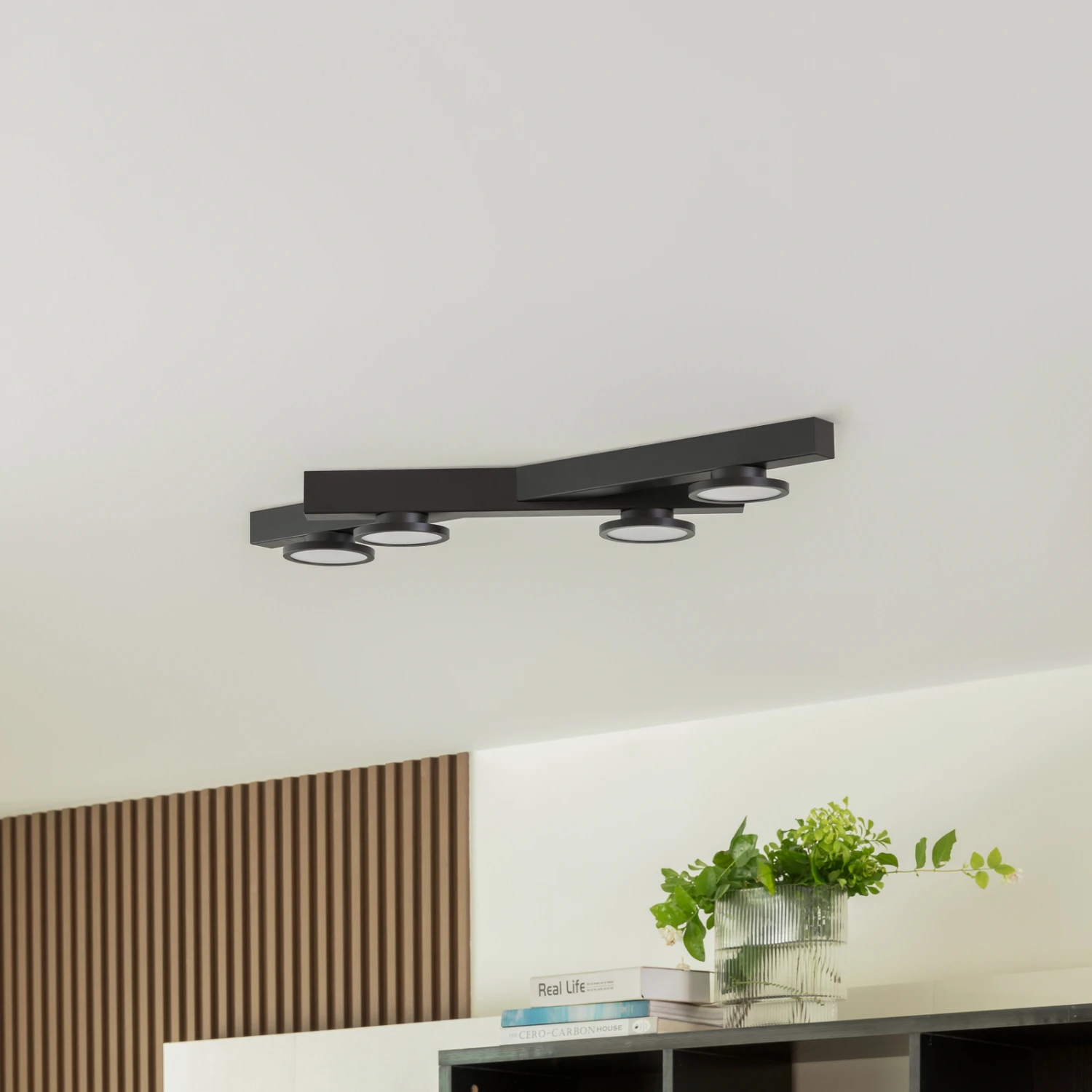 Lucande Kellino Deckenleuchte, Flexibel, 4-flammig 4 Lucande Kellino Deckenleuchte, Flexibel, 4-flammig – Bild 2