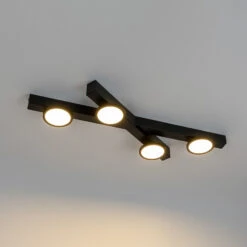 Lucande Kellino Deckenleuchte, Flexibel, 4-flammig 14 Lucande Kellino Deckenleuchte, Flexibel, 4-flammig -Lucande 9951115 4