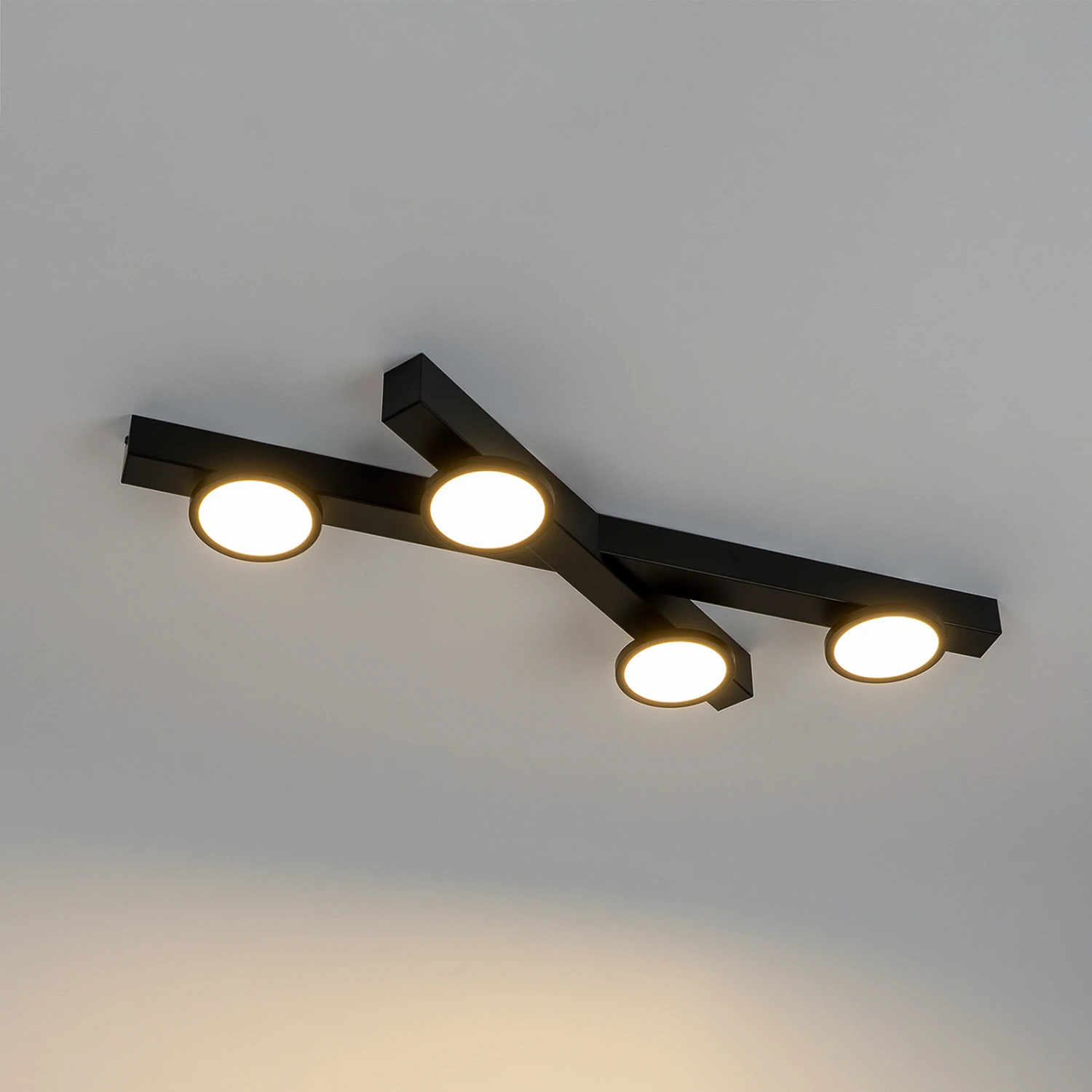 Lucande Kellino Deckenleuchte, Flexibel, 4-flammig 7 Lucande Kellino Deckenleuchte, Flexibel, 4-flammig – Bild 5