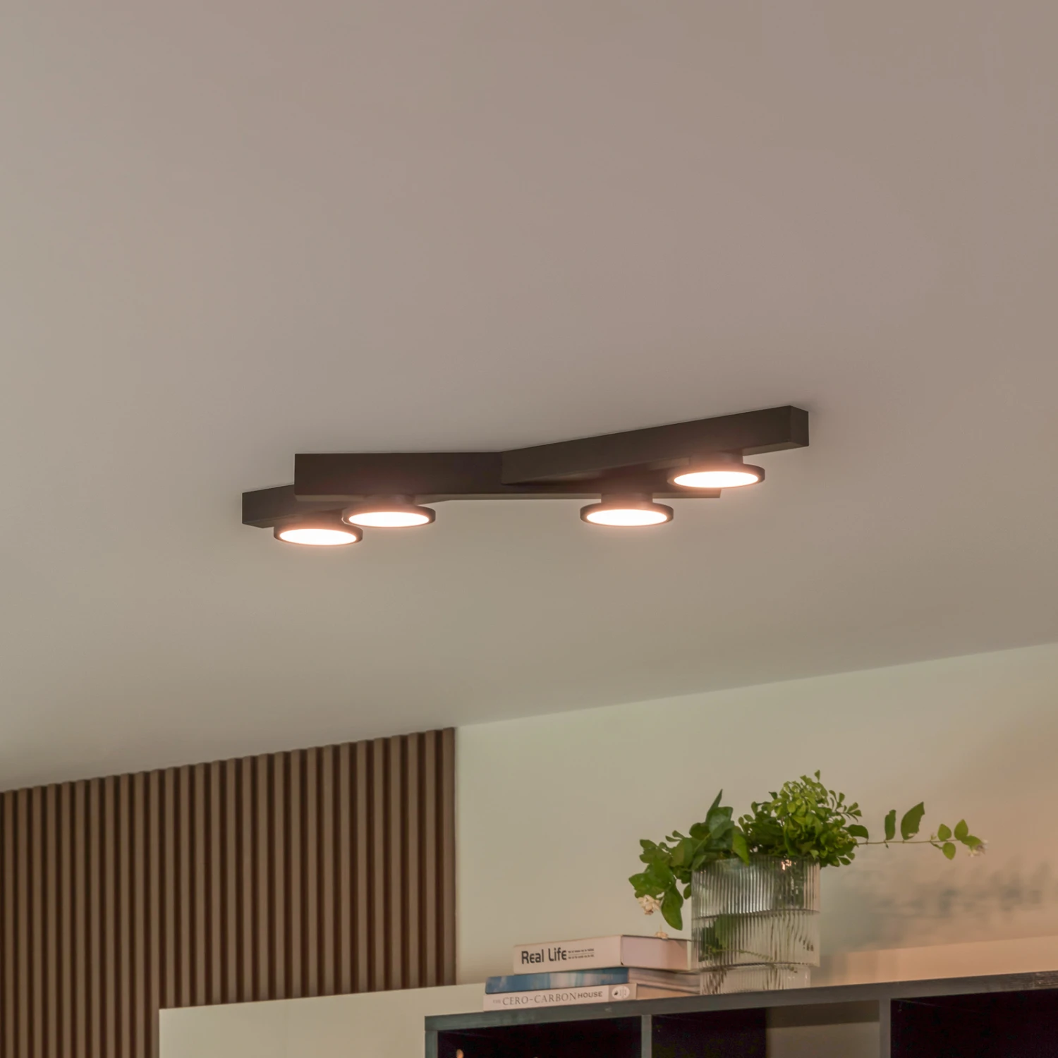 Lucande Kellino Deckenleuchte, Flexibel, 4-flammig 3 Lucande Kellino Deckenleuchte, Flexibel, 4-flammig