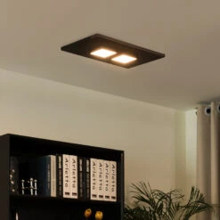 Lucande Esteria Deckenleuchte, Zweiflammig