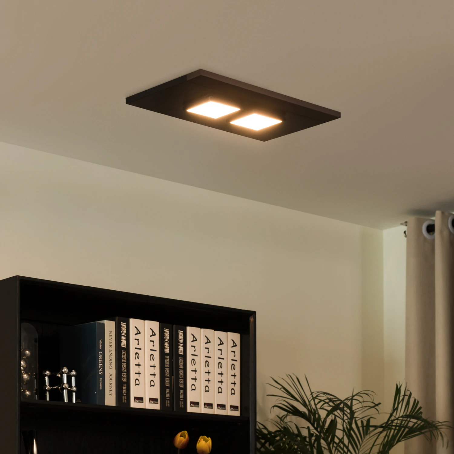 Lucande Esteria Deckenleuchte, Zweiflammig 3 Lucande Esteria Deckenleuchte, Zweiflammig