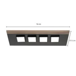 Lucande Esteria Deckenleuchte, Vierflammig 13 Lucande Esteria Deckenleuchte, Vierflammig -Lucande 9951120 3