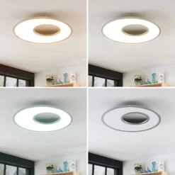 Lucande LED-Deckenleuchte Durun, Dimmbar, CCT, Rund, 60 Cm -Lucande 9956024 8