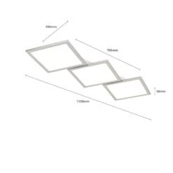 Lucande LED-Deckenleuchte Ilira, Dimmbar, CCT, 3-flammig -Lucande 9956031 6