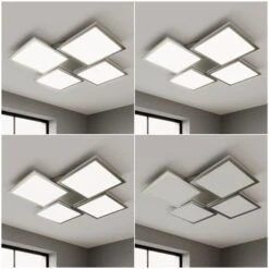 Lucande LED-Deckenleuchte Ilira, Dimmbar, CCT, 4-flammig -Lucande 9956033 3