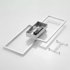 Lucande Muir LED-Deckenlampe, Rechteckig -Lucande 9956084 8