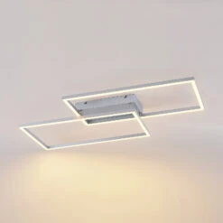 Lucande Muir LED-Deckenlampe, Rechteckig, CCT -Lucande 9956085 3