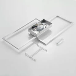 Lucande Muir LED-Deckenlampe, Rechteckig, CCT -Lucande 9956085 9