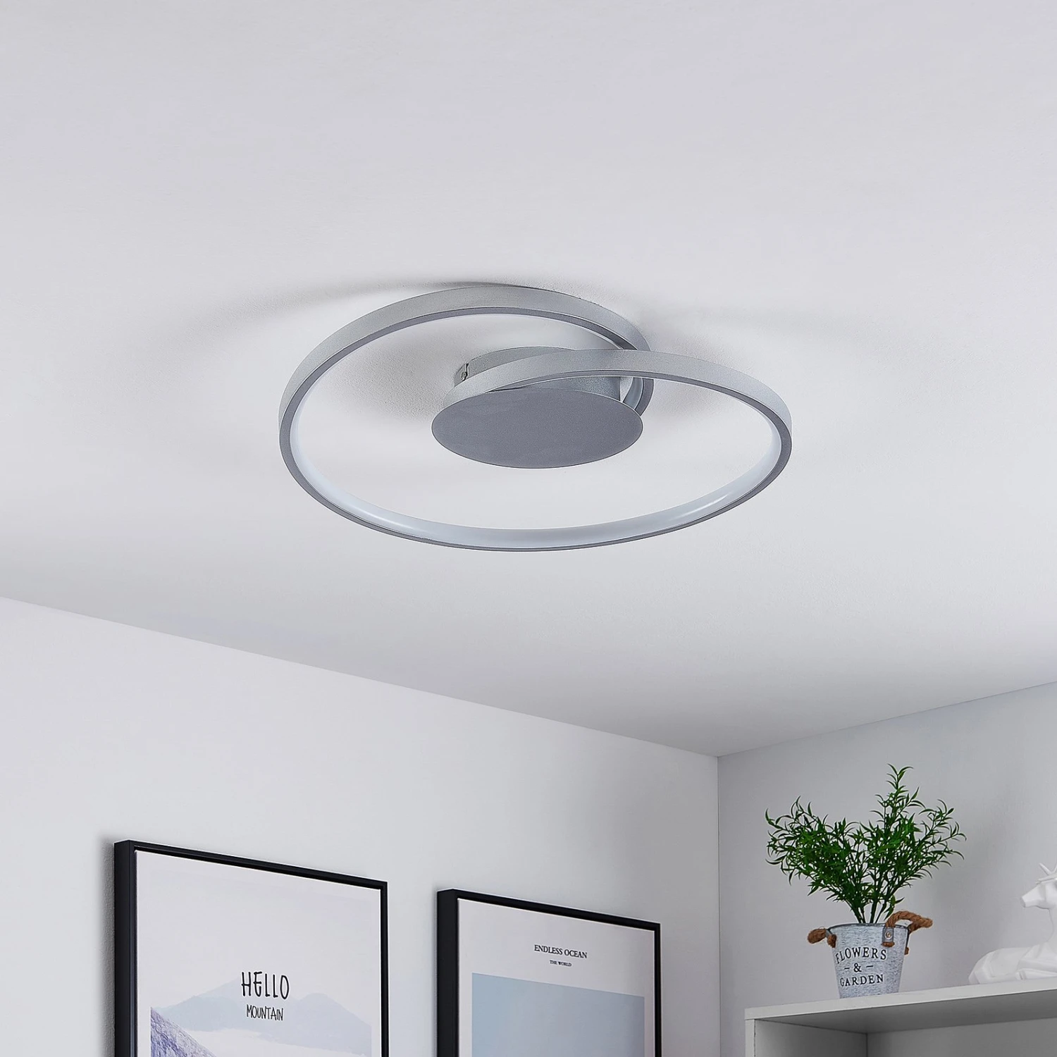 Lucande EnesaLED-Deckenlampe, Rund 5 Lucande EnesaLED-Deckenlampe, Rund – Bild 3