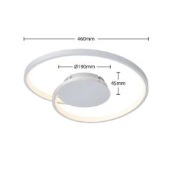 Lucande EnesaLED-Deckenlampe, Rund 16 Lucande EnesaLED-Deckenlampe, Rund -Lucande 9956086 5