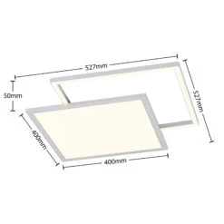Lucande Senan LED-Deckenlampe, Quadrate, CCT 17 Lucande Senan LED-Deckenlampe, Quadrate, CCT -Lucande 9956089 6
