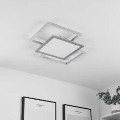 Lucande Ciaran LED-Deckenlampe, Quadratisch -Lucande 9956090 2