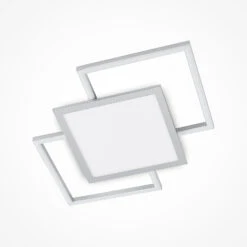 Lucande Ciaran LED-Deckenlampe, Quadratisch -Lucande 9956090 3