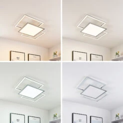 Lucande Ciaran LED-Deckenlampe, Quadratisch, CCT -Lucande 9956091 3