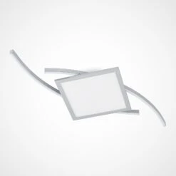 Lucande Tiaro LED-Deckenlampe, Eckig, 42,5 Cm -Lucande 9956096 3