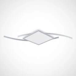 Lucande Tiaro LED-Deckenlampe, Eckig, 56,6 Cm, CCT 17 Lucande Tiaro LED-Deckenlampe, Eckig, 56,6 Cm, CCT -Lucande 9956097 6