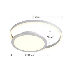 Lucande Irmi LED-Deckenlampe -Lucande 9956102 6