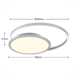 Lucande Irmi LED-Deckenlampe, CCT-Farbwechsel -Lucande 9956103 6