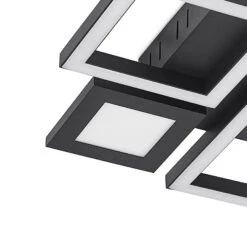 Lucande Narumi LED-Deckenlampe CCT, 38 Cm, Schwarz 18 Lucande Narumi LED-Deckenlampe CCT, 38 Cm, Schwarz -Lucande 9956147 7