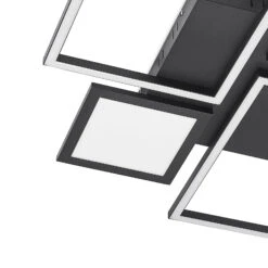 Lucande Narumi LED-Deckenlampe CCT, 75 Cm, Schwarz -Lucande 9956149 6