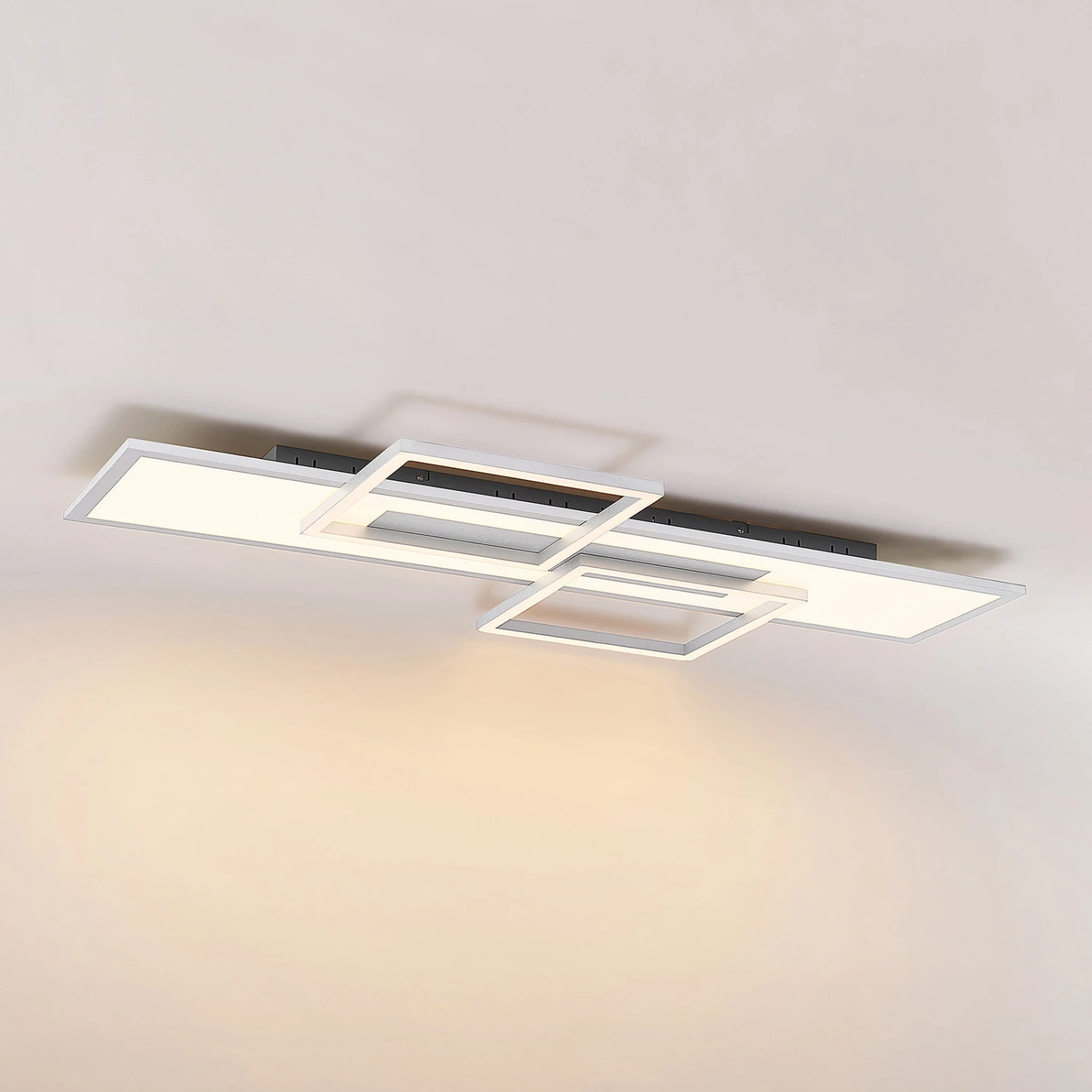 Lucande Narumi LED-Deckenlampe CCT, 110cm, Weiß 9 Lucande Narumi LED-Deckenlampe CCT, 110cm, Weiß – Bild 7