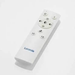 Lucande Chariska LED-Deckenlampe Holz Schwarz 60cm -Lucande 9956160 7