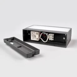 Lucande Lissi - LED-Außenwandlampe In Eckiger Form -Lucande 9969004 6