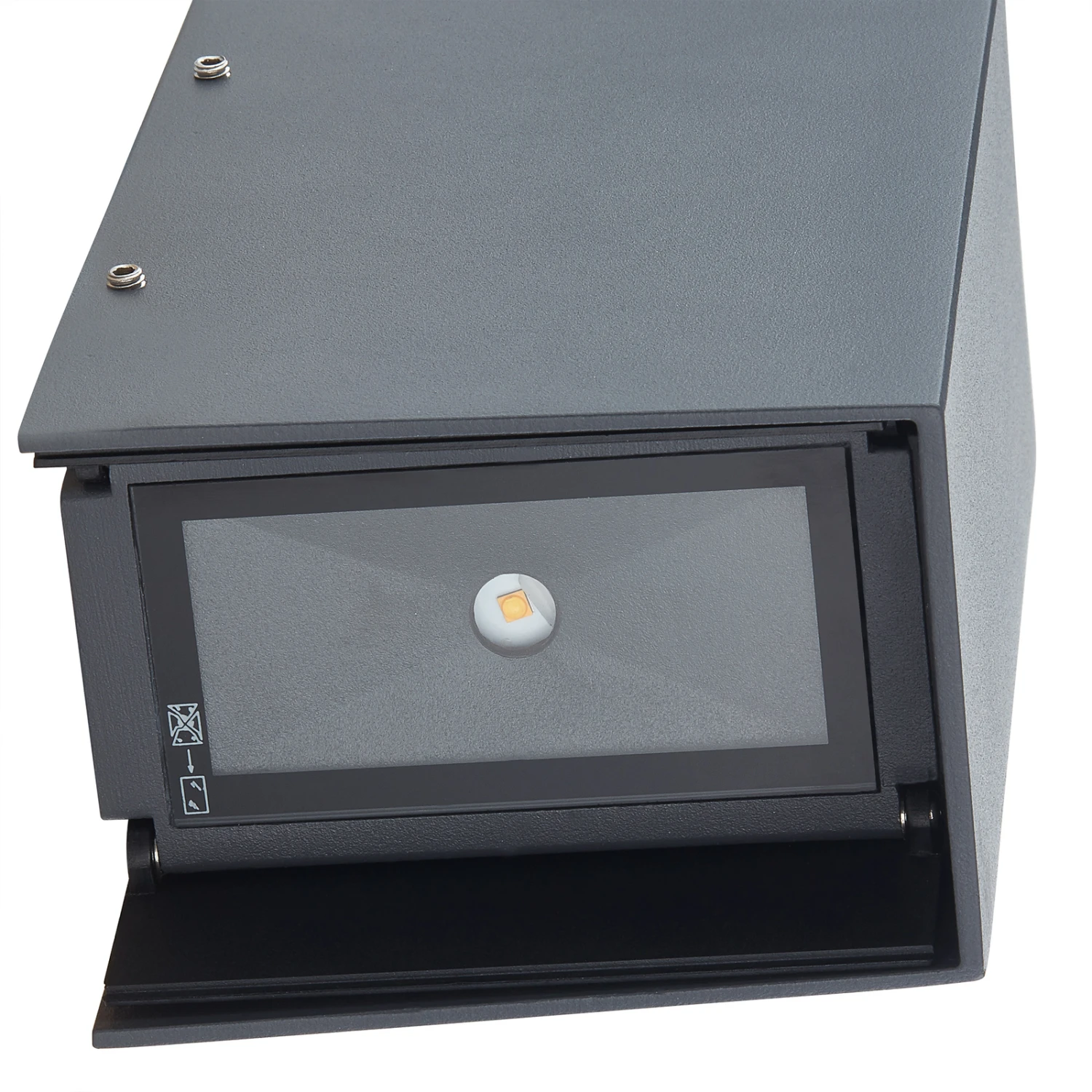 Lucande Zweiseitig Leuchtende LED-Wandlampe Kimian, Außen 10 Lucande Zweiseitig Leuchtende LED-Wandlampe Kimian, Außen – Bild 8