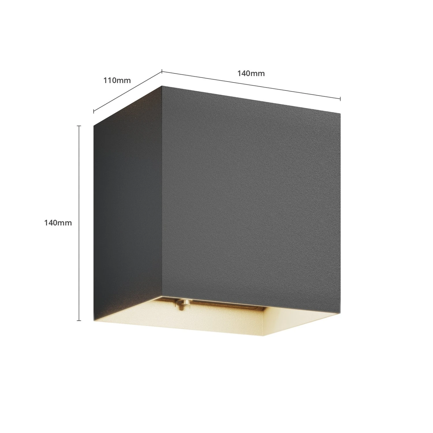 Lucande Evie - Außenwandleuchte Mit LEDs 6 Lucande Evie - Außenwandleuchte Mit LEDs – Bild 4