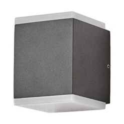 Lucande Außenwandleuchte Sarah Mit LEDs Und Diffusor -Lucande 9969035 2