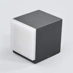 Lucande Außenwandleuchte Sarah Mit LEDs Und Diffusor -Lucande 9969035 4