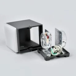 Lucande Außenwandleuchte Sarah Mit LEDs Und Diffusor -Lucande 9969035 6