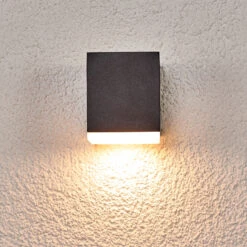 Lucande LED-Wandlampe Sarah Mit Kunststoffdiffusor, Außen -Lucande 9969036 3