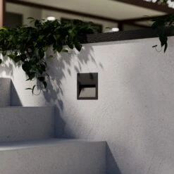 Lucande Quadratische LED-Wandeinbaulampe Loya Für Außen 13 Lucande Quadratische LED-Wandeinbaulampe Loya Für Außen -Lucande 9969038 2